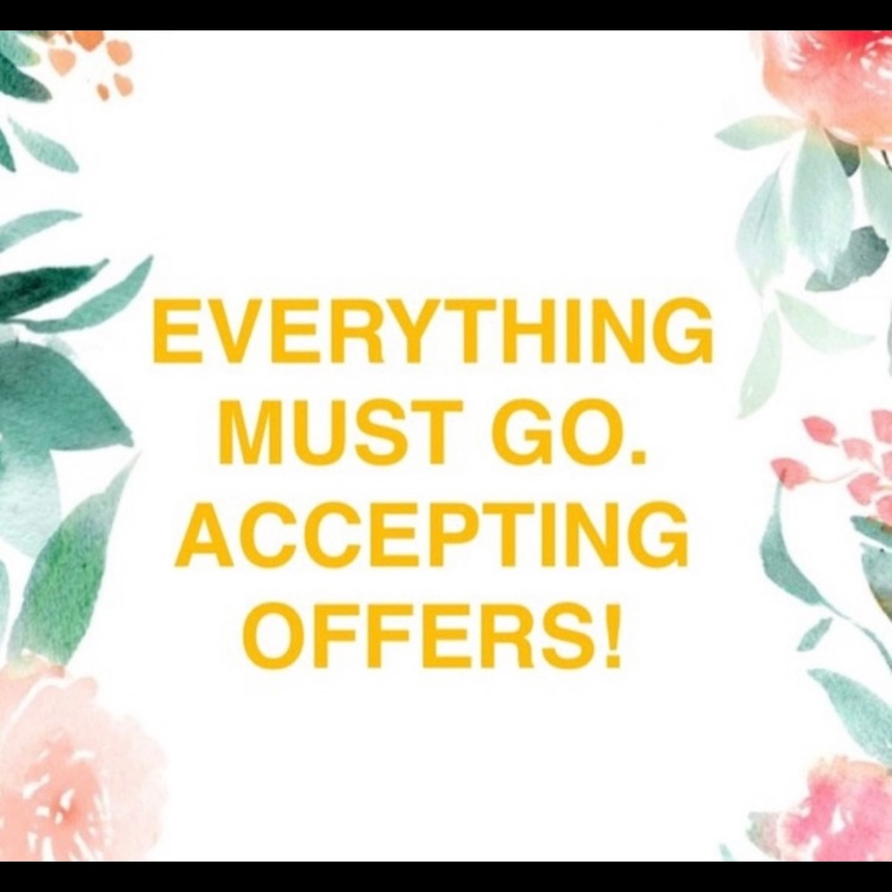 Closet clear out! EVERYTHING MUST GO!